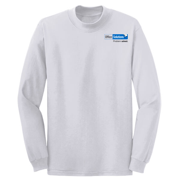 Adult Long Sleeve 5.4 oz. 100% Cotton T Shirt Thumbnail