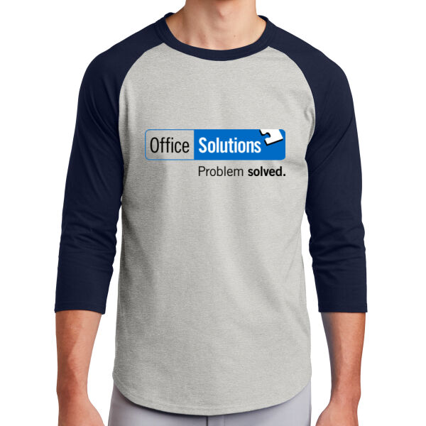 Adult Colorblock Raglan Jersey  Thumbnail