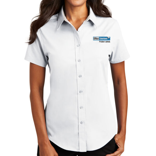 Ladies Short Sleeve Easy Care Shirt Thumbnail