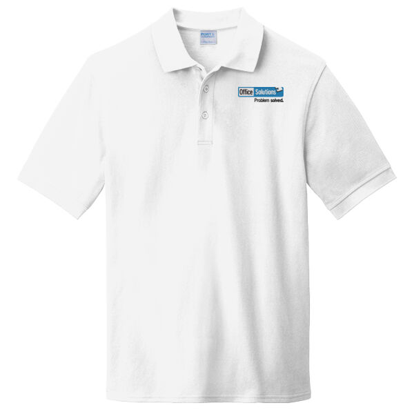 Adult Ring Spun Pique Polo  Thumbnail