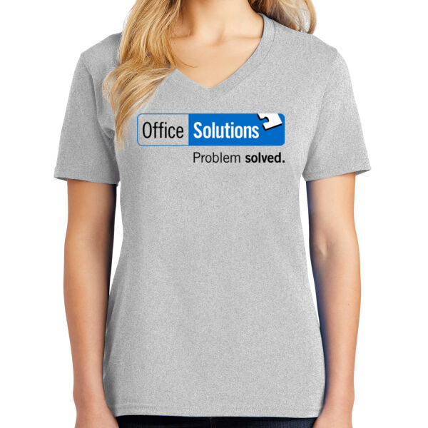 Ladies Core Cotton V Neck Tee Thumbnail