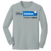 Youth Long Sleeve 5.4 oz 100% Cotton T Shirt Thumbnail